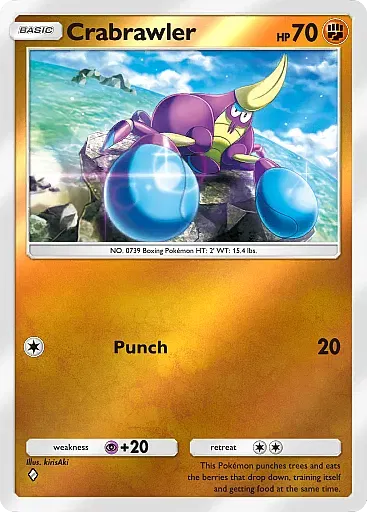 Crabrawler card