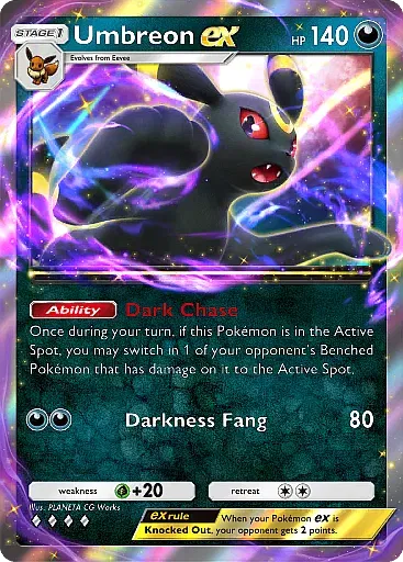 Umbreon ex card