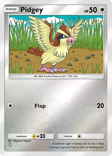 Pidgey card