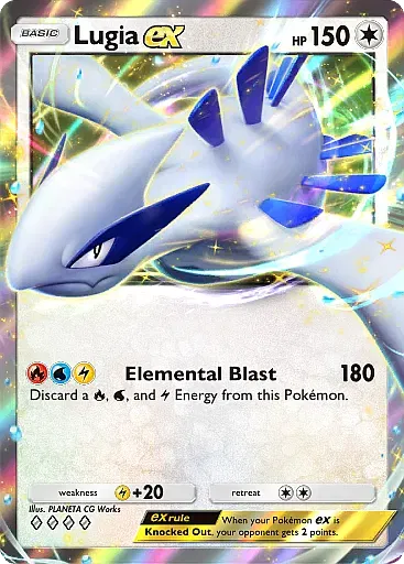 Lugia ex card