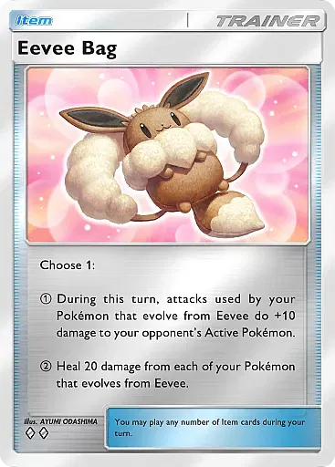 Eevee Bag card