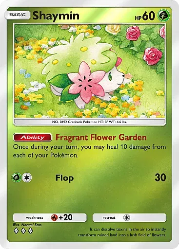 Shaymin card