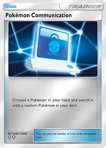 Pokémon Communication card