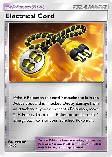 Electrical Cord card