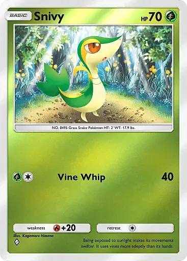 Snivy card