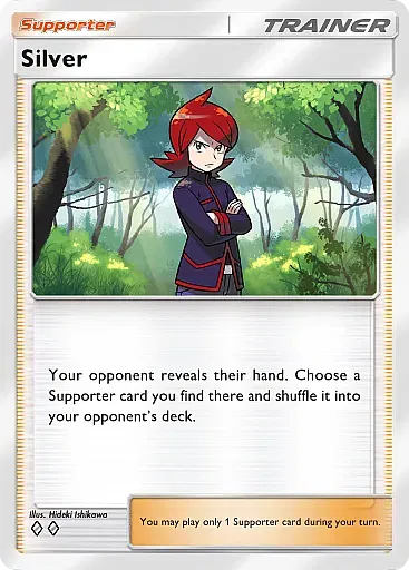 Silver card