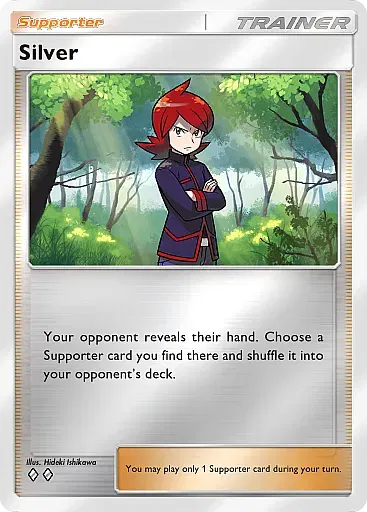 Silver card