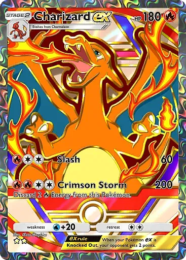 Charizard ex card