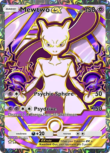 Mewtwo ex card