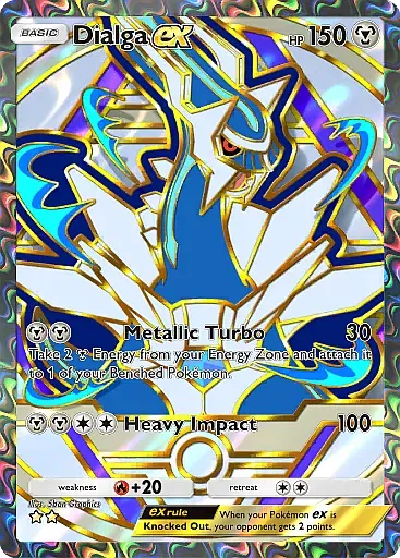 Dialga ex card