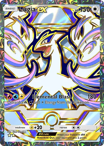 Lugia ex card