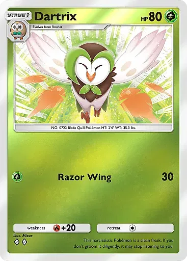 Dartrix card
