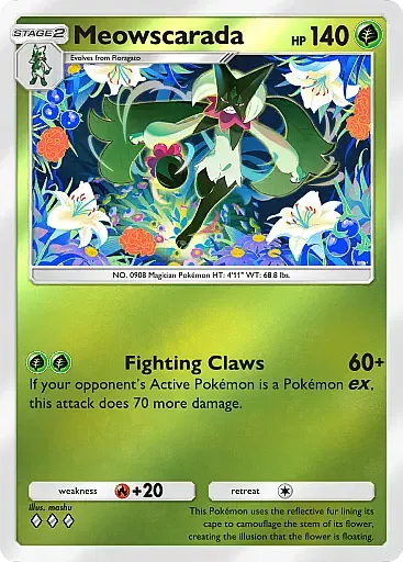 Meowscarada card
