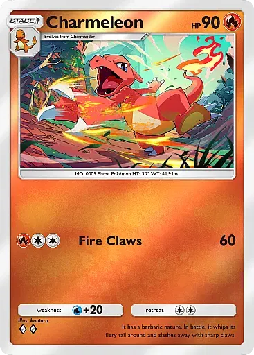 Charmeleon card