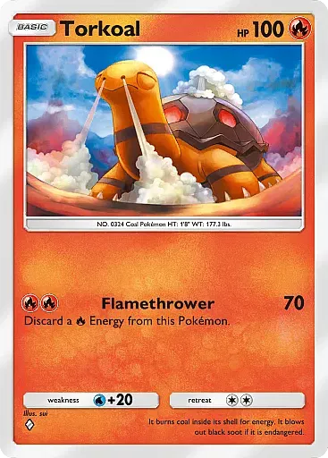 Torkoal card