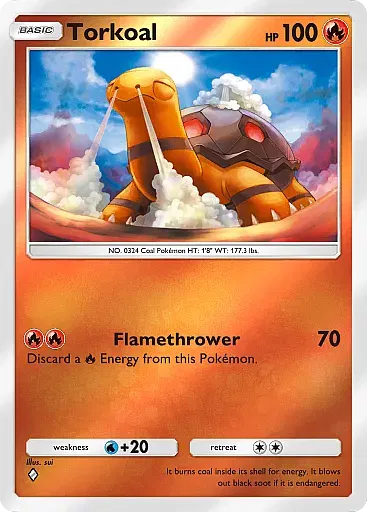 Torkoal card