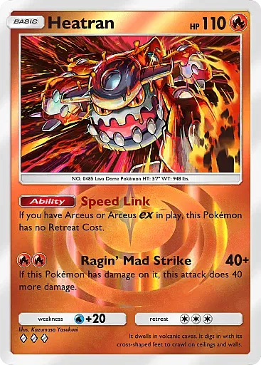 Heatran card