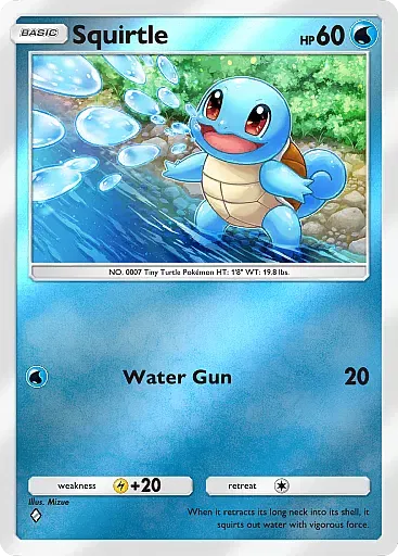 Squirtle card
