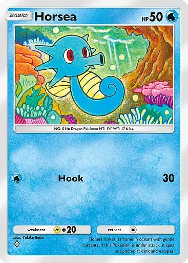 Horsea card