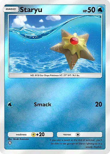 Staryu card