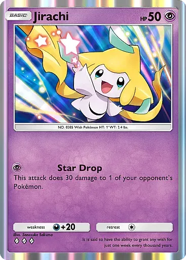 Jirachi card