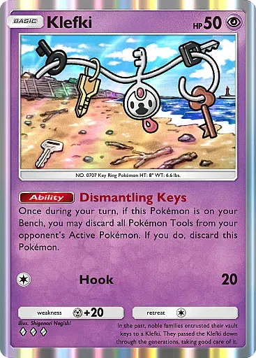 Klefki card