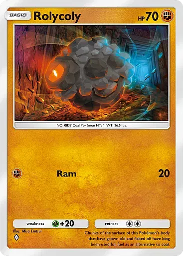 Rolycoly card
