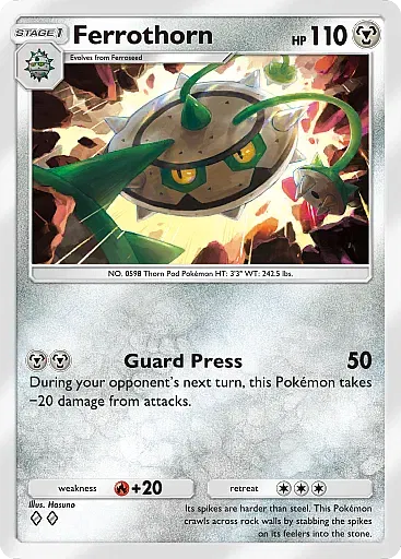 Ferrothorn card