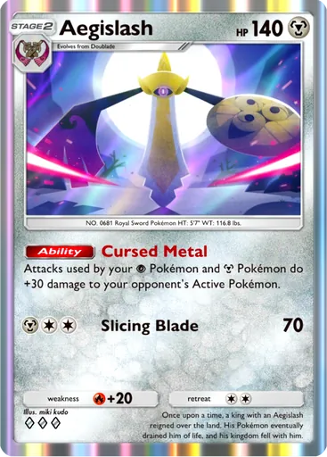 Aegislash card