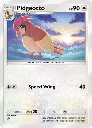 Pidgeotto card