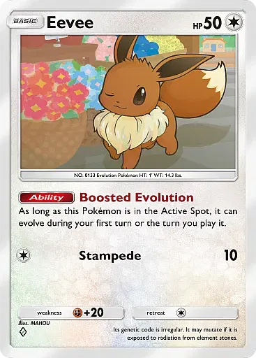Eevee card