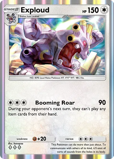 Exploud card