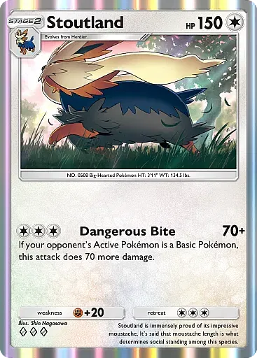 Stoutland card