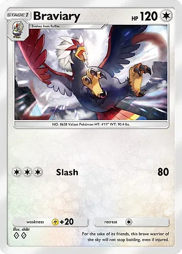 Braviary card