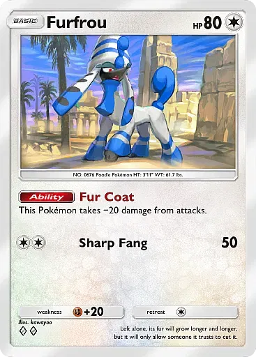 Furfrou card