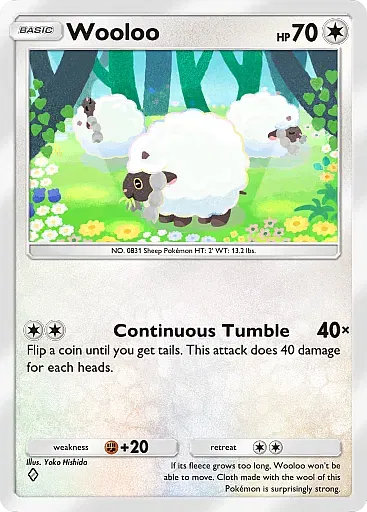 Wooloo card
