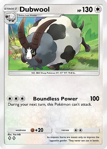 Dubwool card