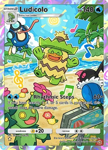 Ludicolo card