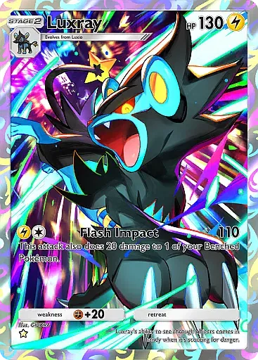 Luxray card