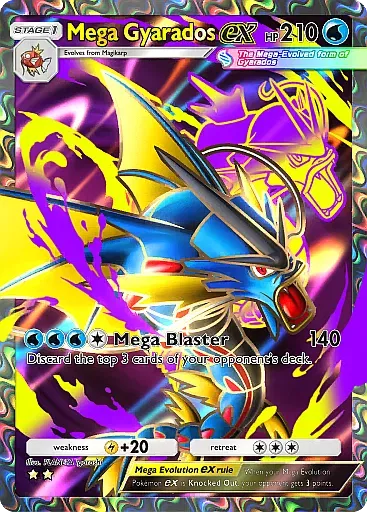 Mega Gyarados ex card