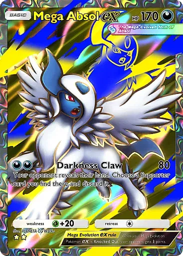 Mega Absol ex card