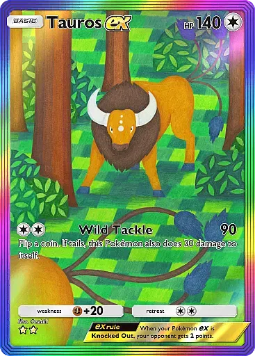 Tauros ex card
