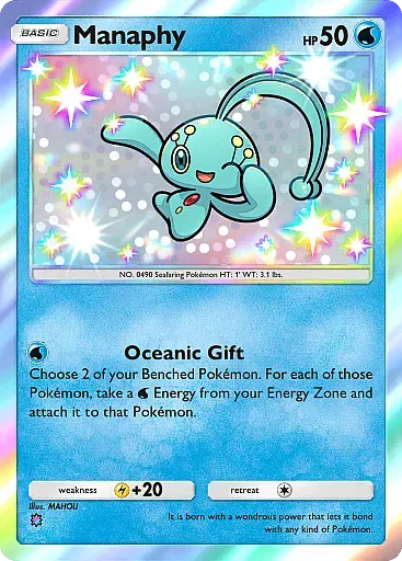 Manaphy card