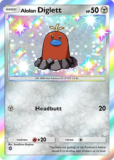 Alolan Diglett card