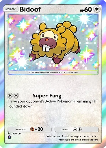 Bidoof card