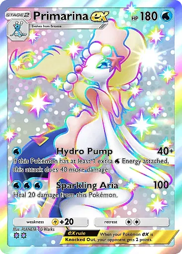 Primarina ex card