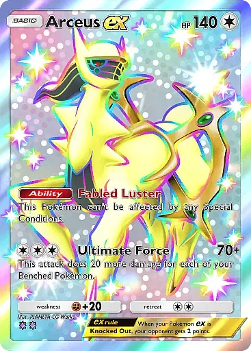 Arceus ex card