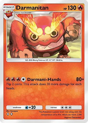 Darmanitan card