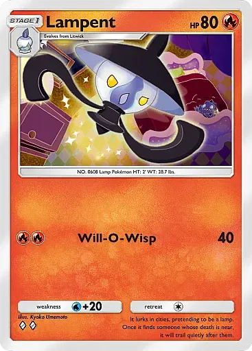 Lampent card