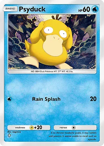 Psyduck card